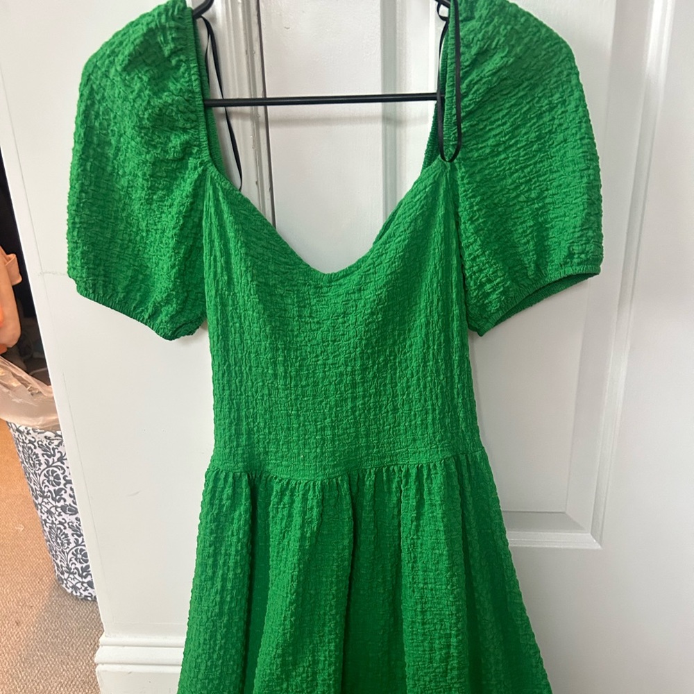 Green H&M dress size small!